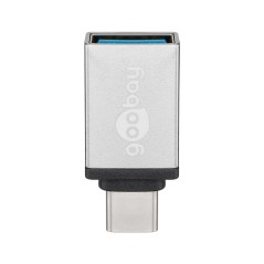 Goobay USB-C Adapter Gold - Premium Quality for Fast Charging & Data Transfer | Product No. 4040849566226
